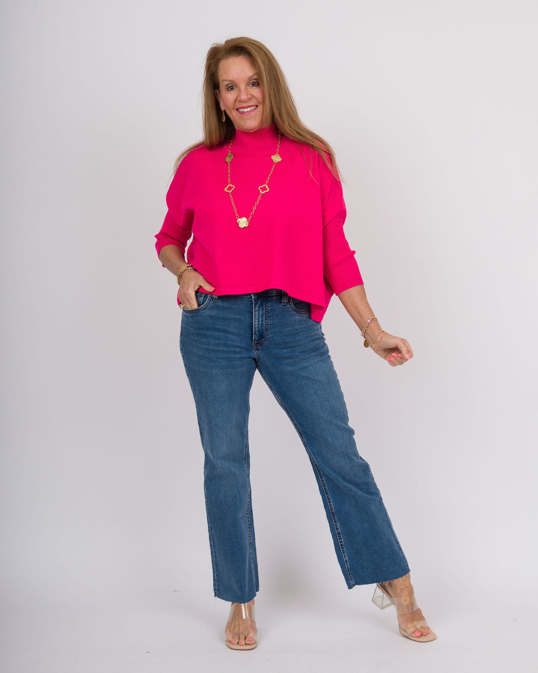 Kerisma Aja Ortho Sweater - Fuchsia