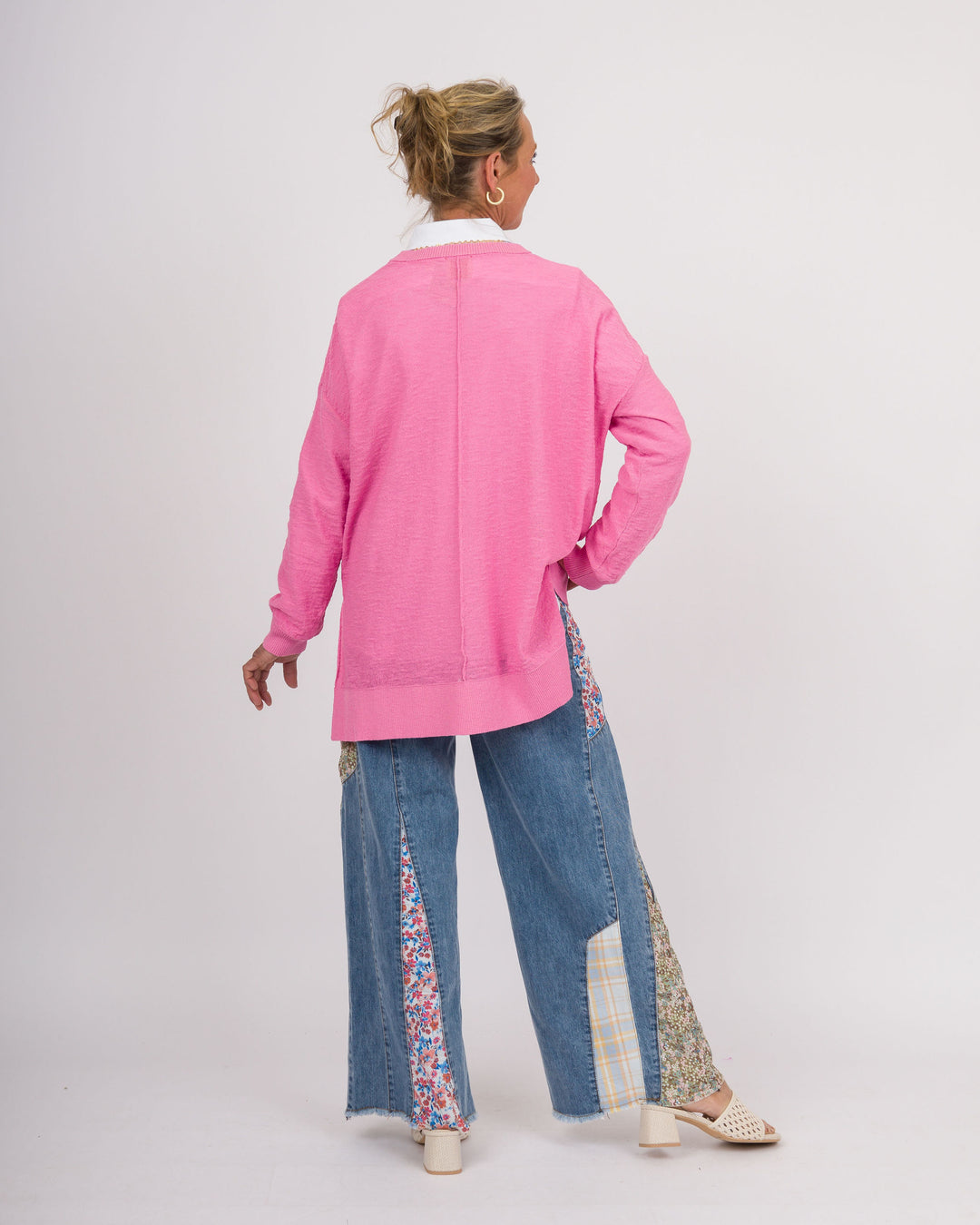 Kerisma Nebula Wagner Crew Top - Salsa Rosa