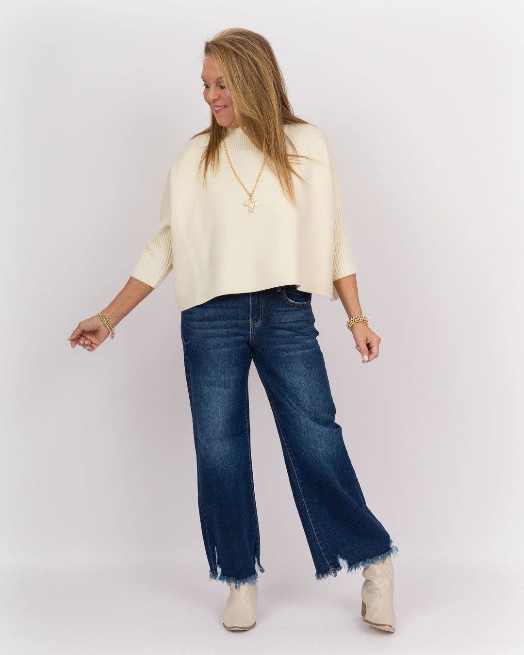 Kerisma Aja Sweater- Off White