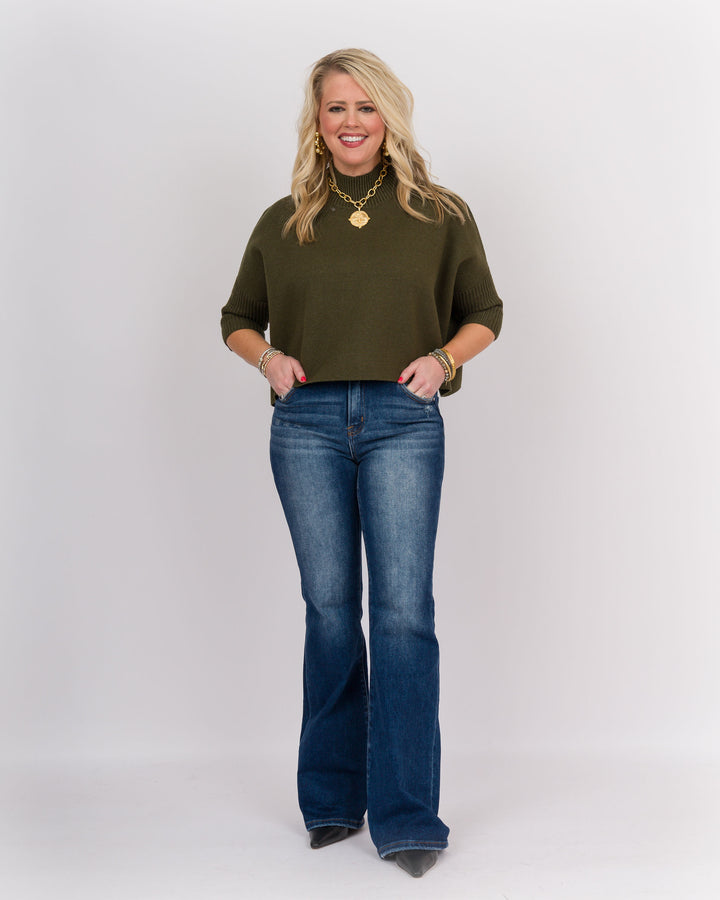 Kerisma Aja Sweater-Olive