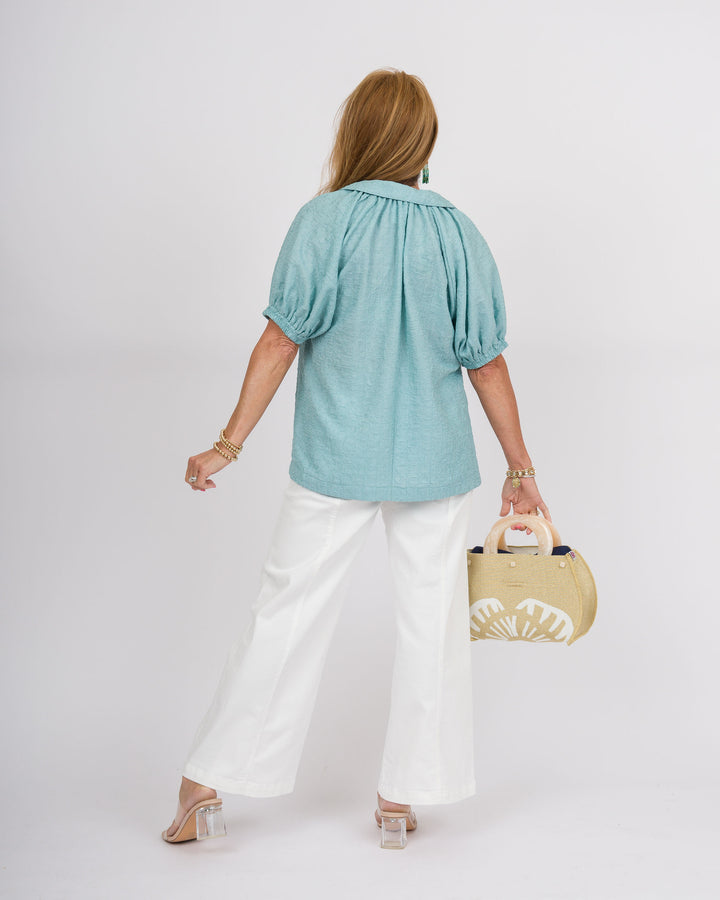 Mikayla Top - Misty Blue
