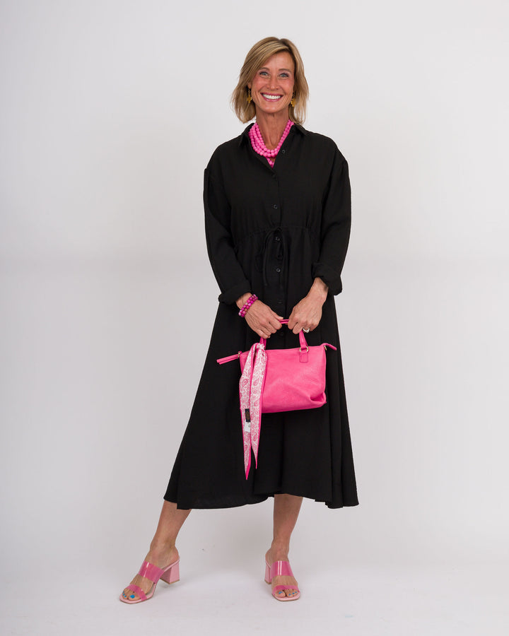 Brenda Midi Dress Black