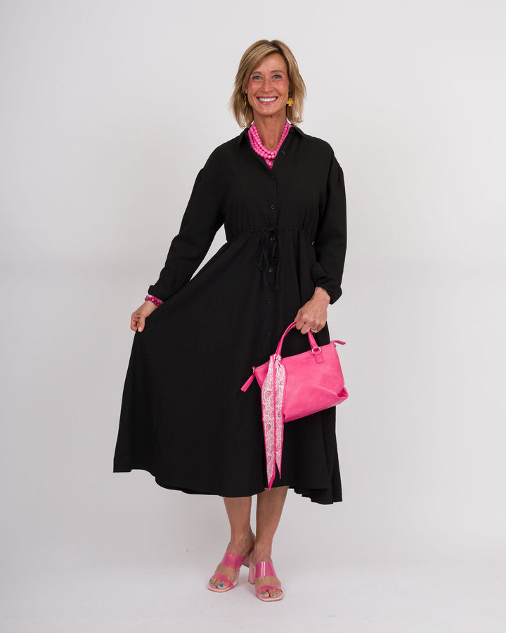 Brenda Midi Dress Black