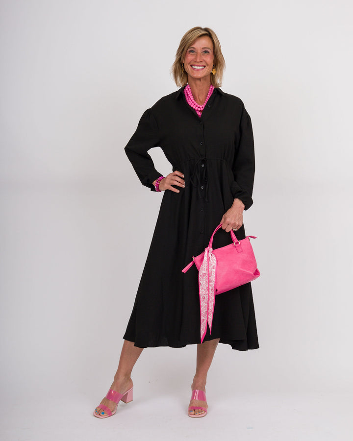 Brenda Midi Dress Black