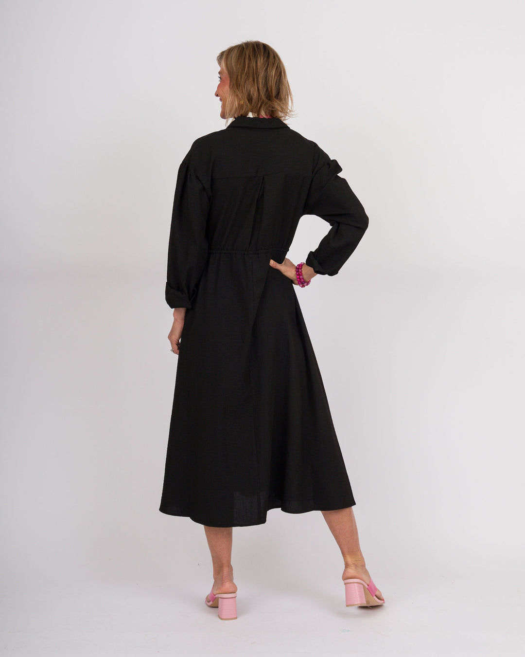 Brenda Midi Dress Black