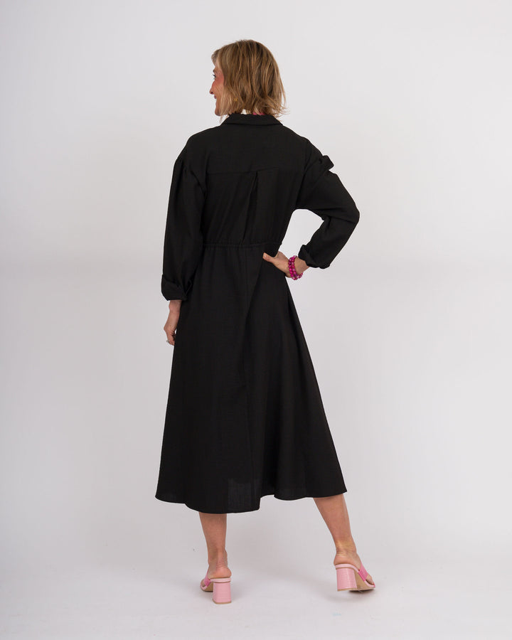 Brenda Midi Dress Black