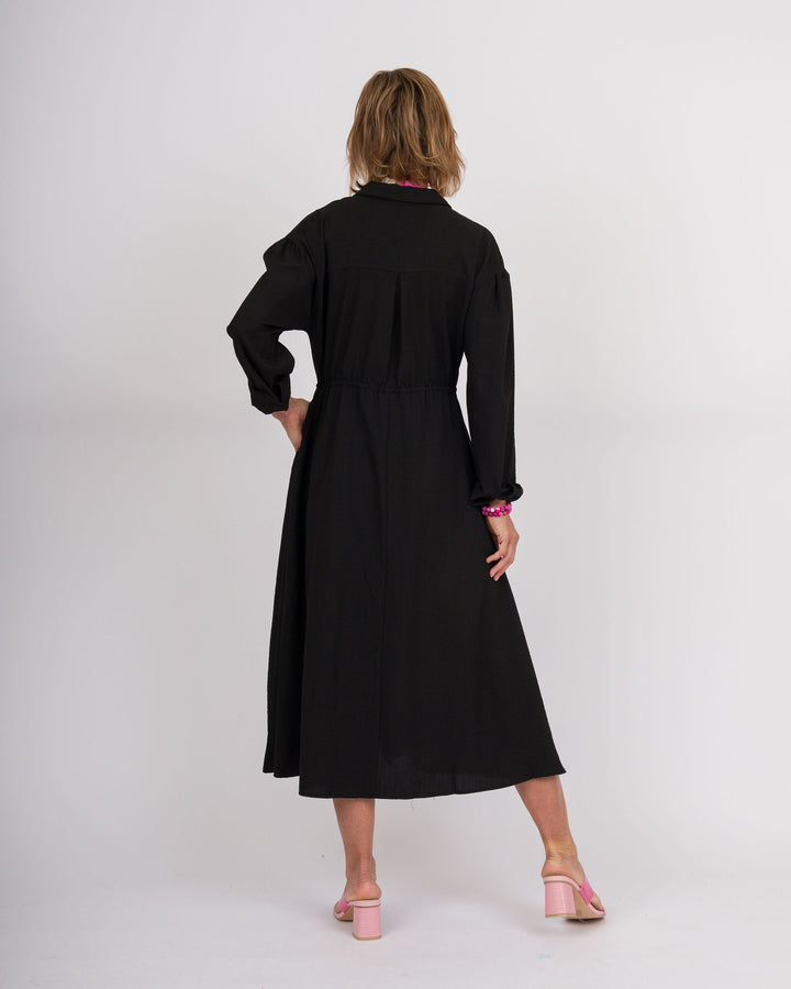 Brenda Midi Dress Black