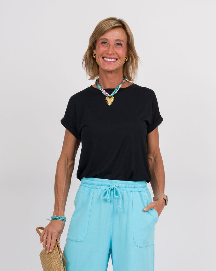Boody Downtime Lounge Top Black