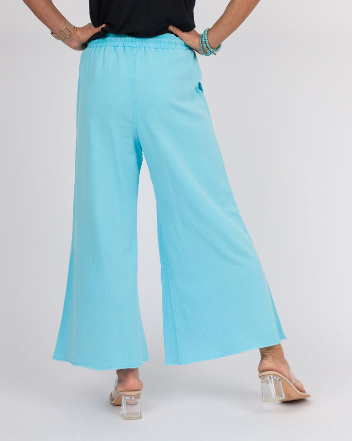 Seafoam Blue Mineral Wash Pants