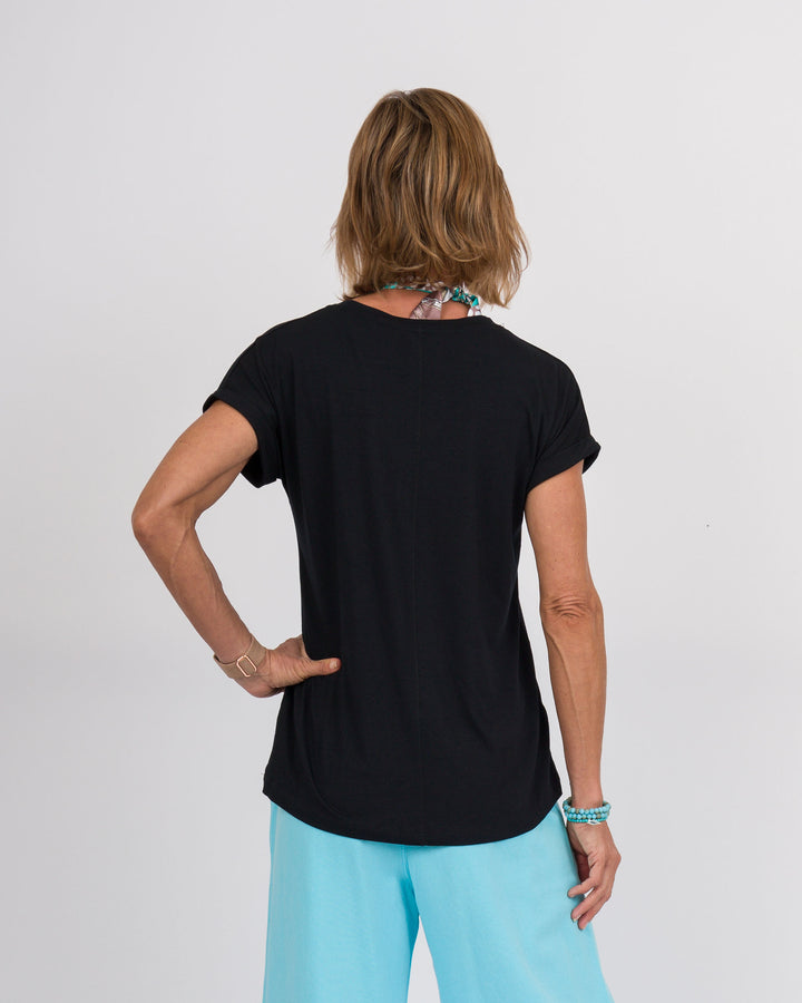 Boody Downtime Lounge Top Black