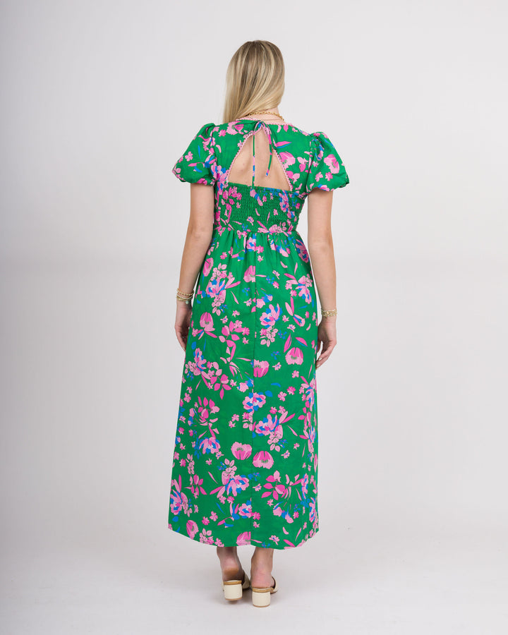 Jaylene Maxi Denavi Floral Dress