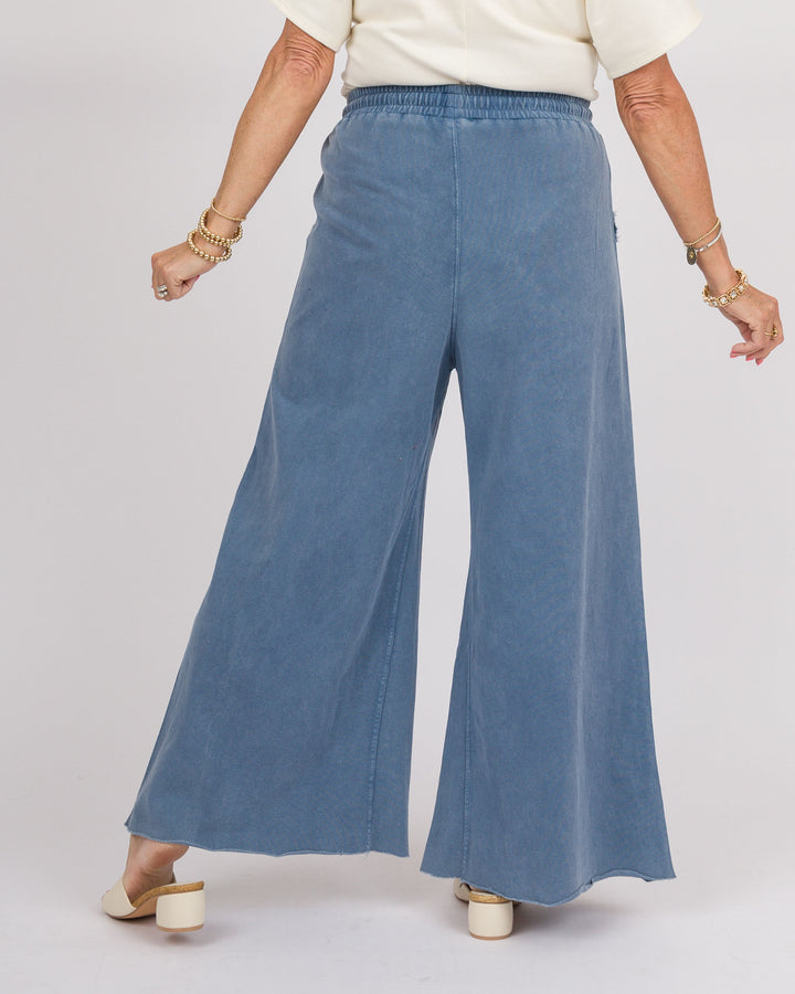 Denim Mineral Washed Pants