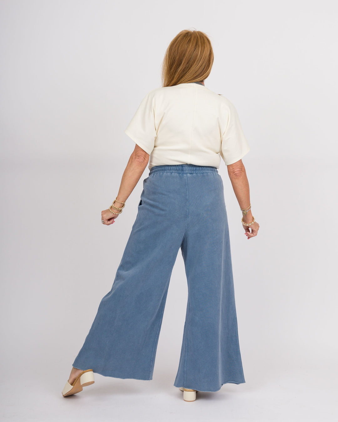 Denim Mineral Washed Pants