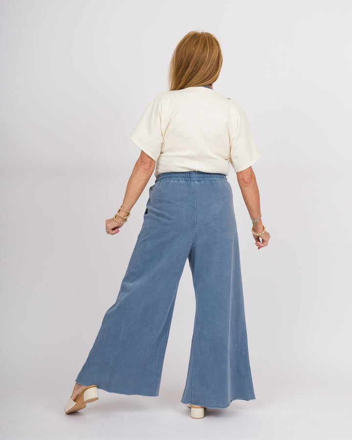 Denim Mineral Washed Pants