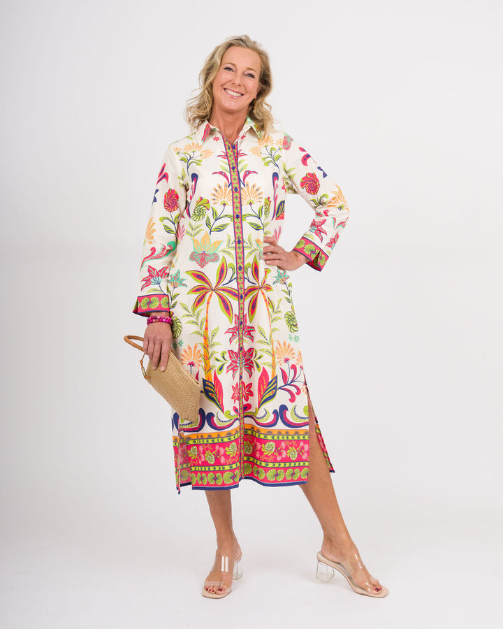 Eliza Dress - Coral Island