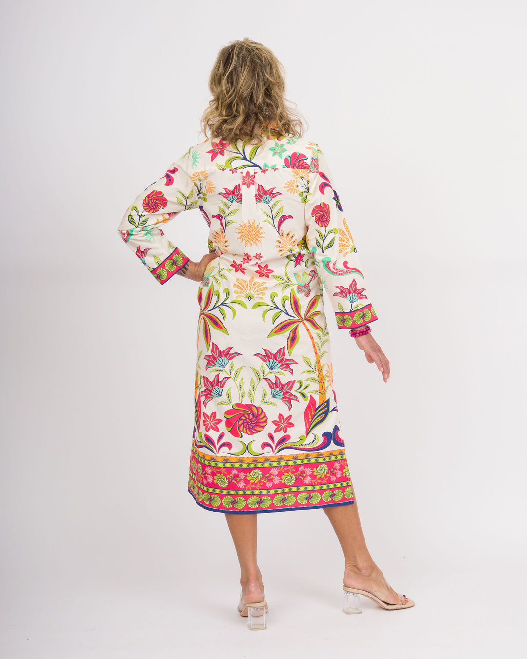 Eliza Dress - Coral Island