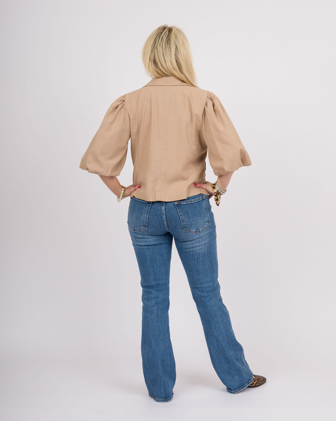 Coco Puff Sleeve Blazer