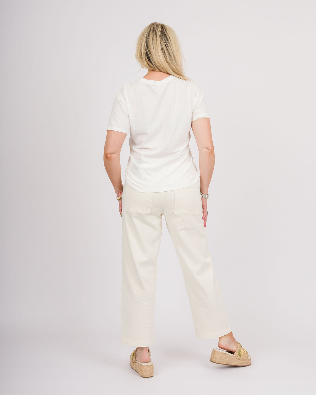 Z Supply Spritz Boyfriend Tee - Sea Salt