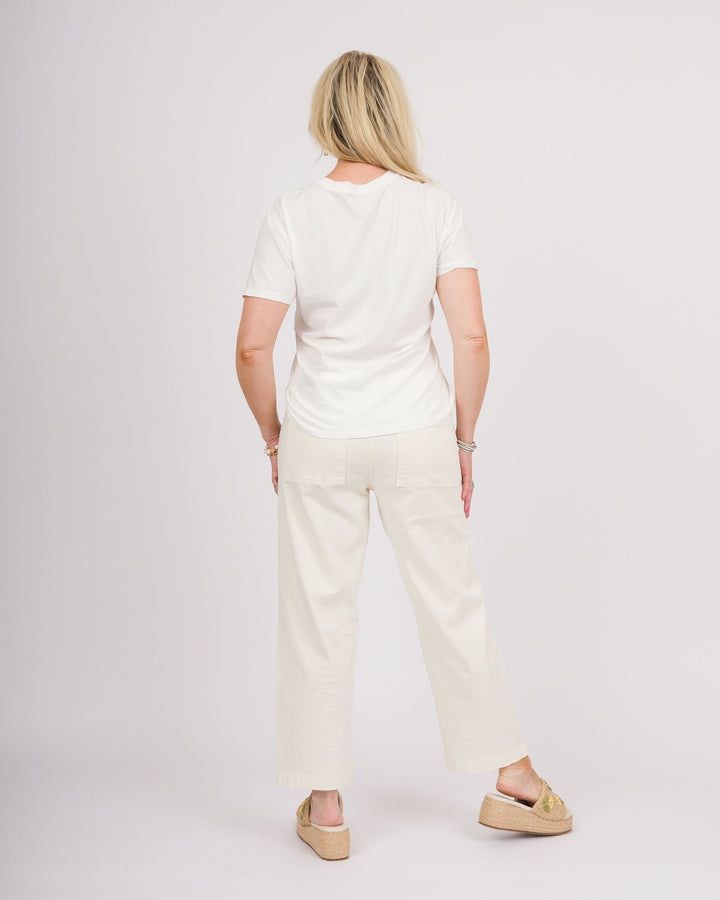 Z Supply Spritz Boyfriend Tee - Sea Salt
