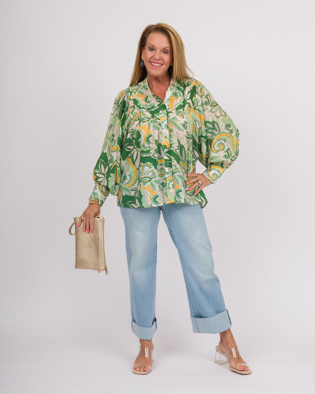 Arabella Top - Lemongrass