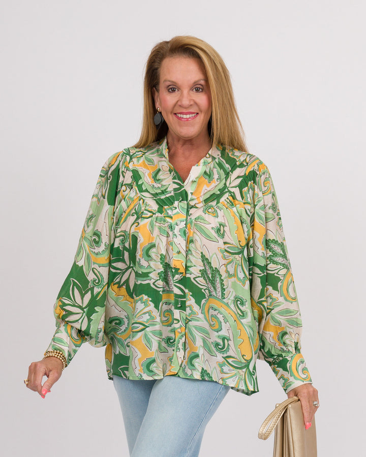 Arabella Top - Lemongrass