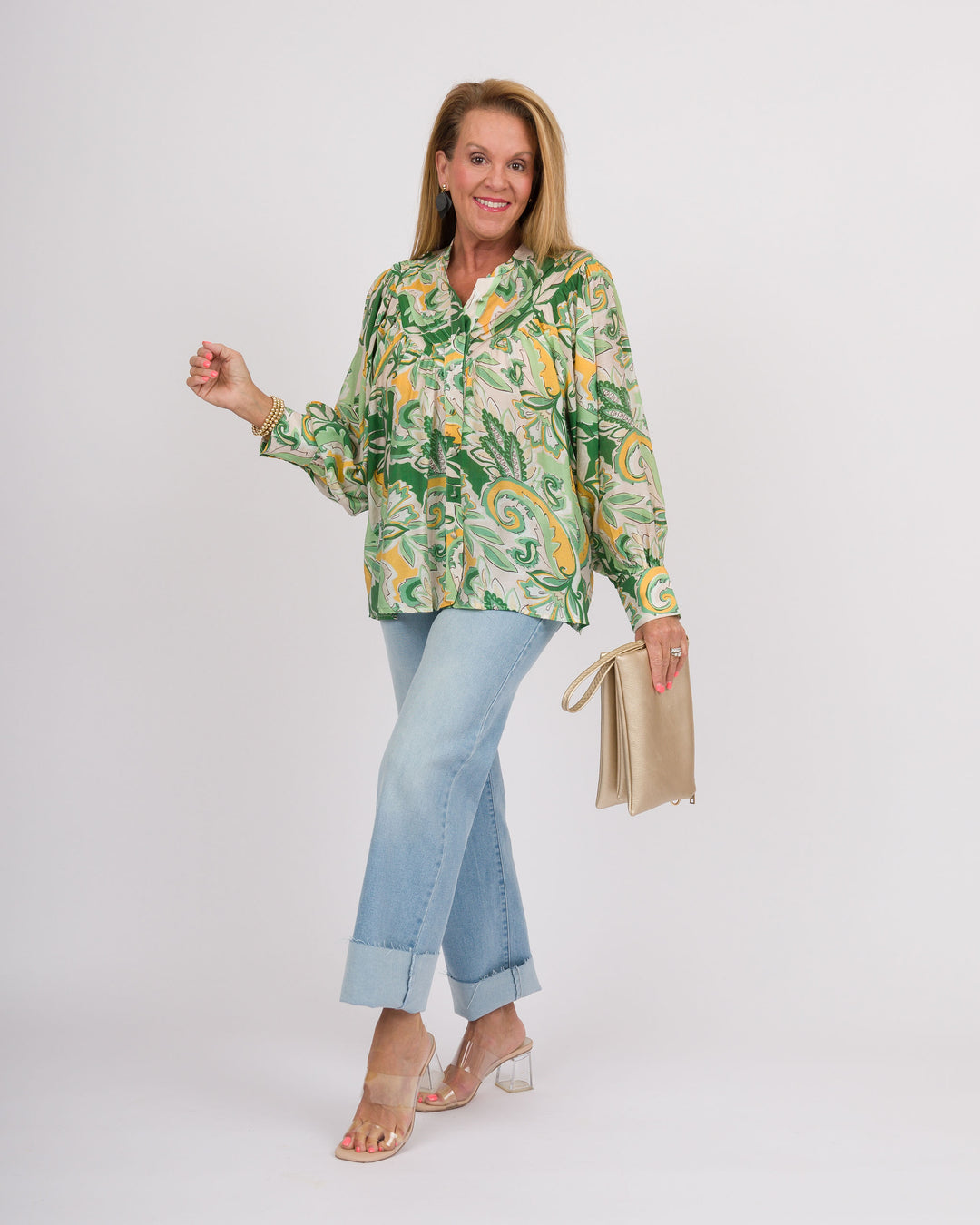 Arabella Top - Lemongrass