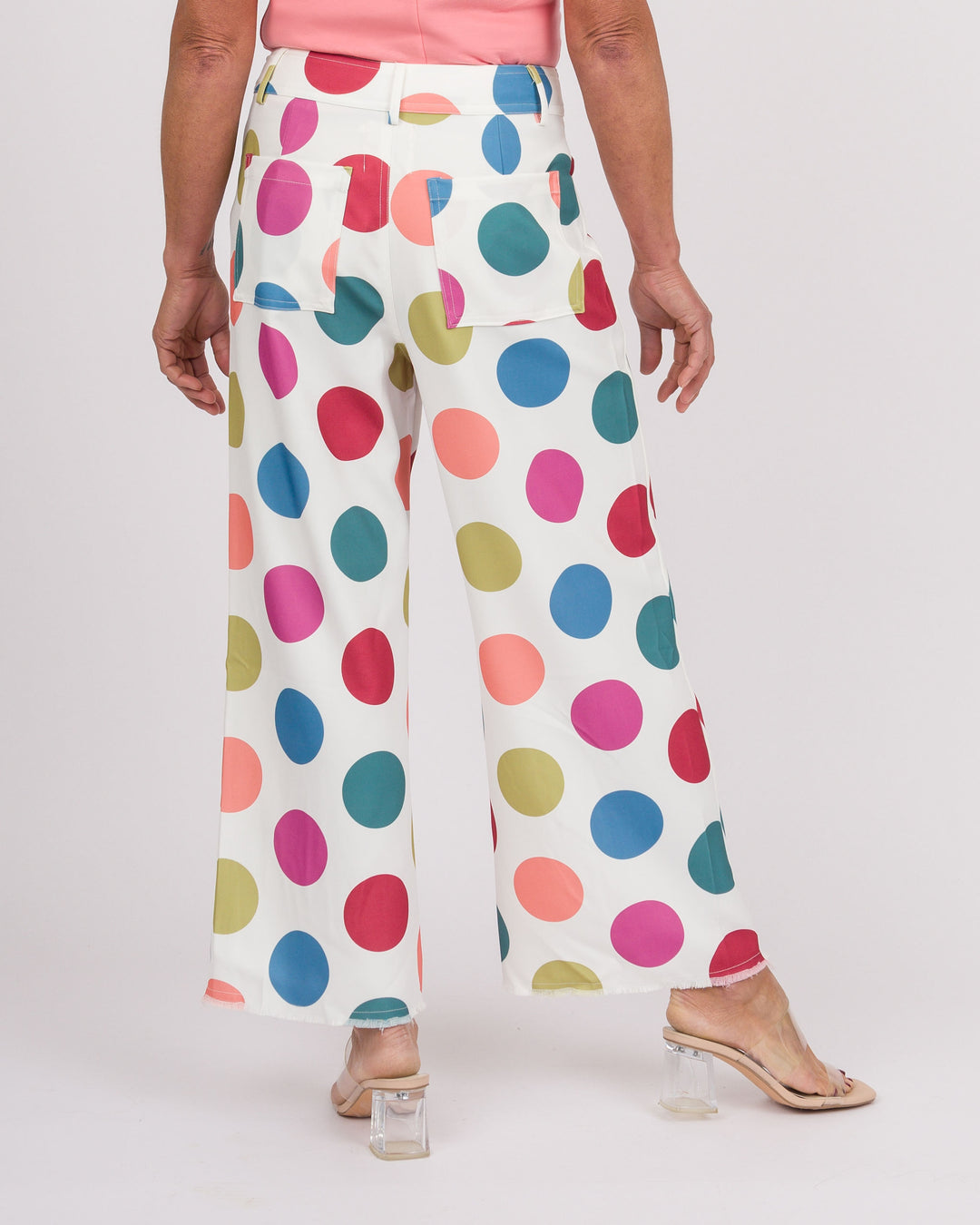 Polka Dot Carnival Wide Leg Pants