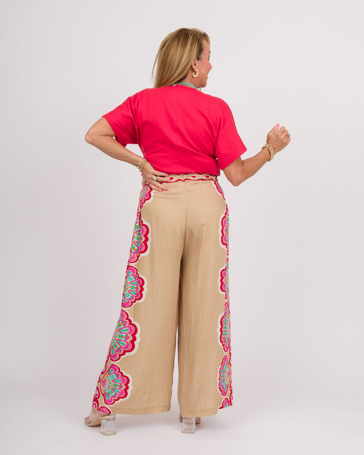 Pensacola Palazzo Pants - Latte