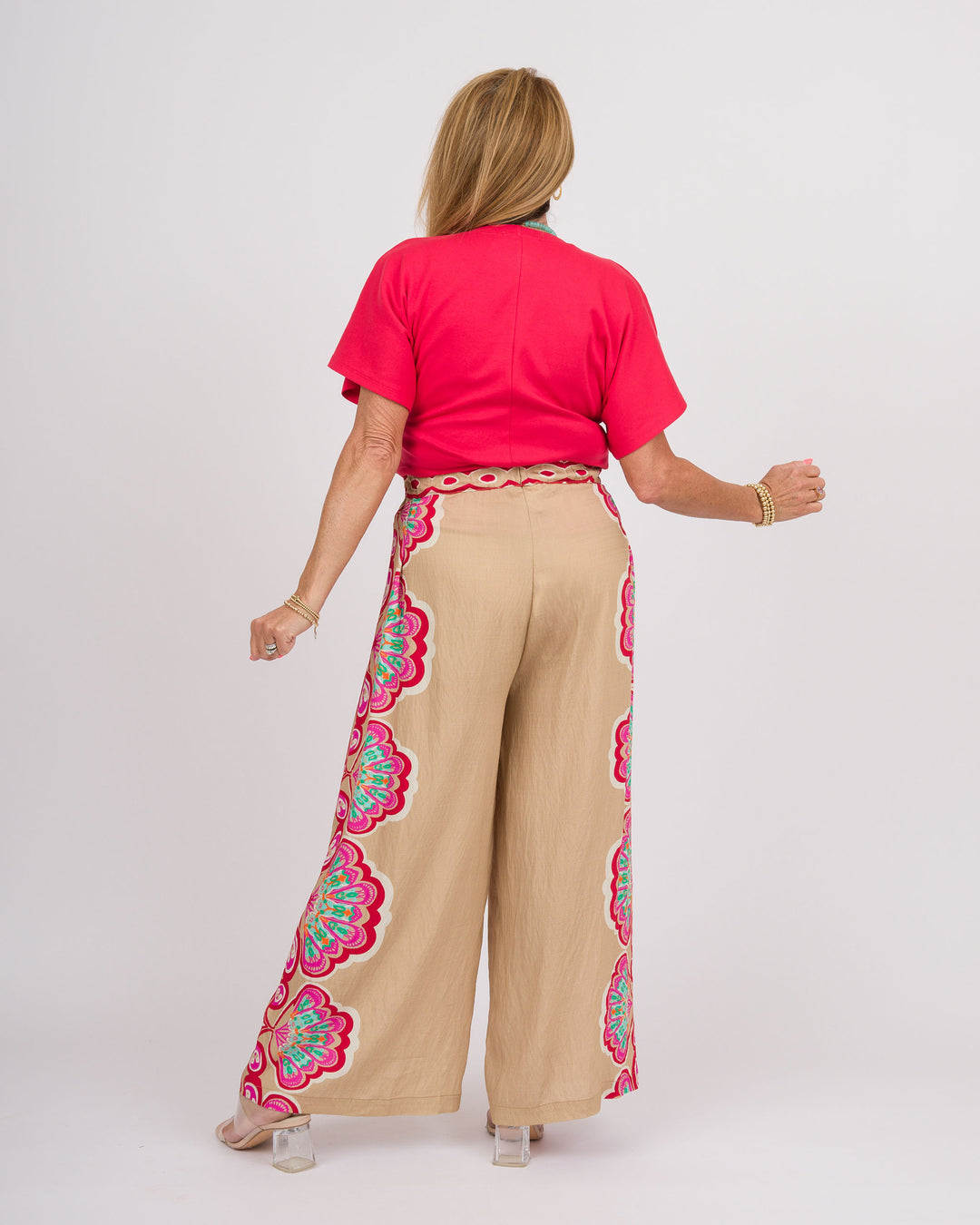 Pensacola Palazzo Pants - Latte