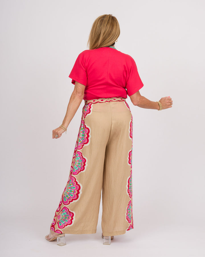 Pensacola Palazzo Pants - Latte