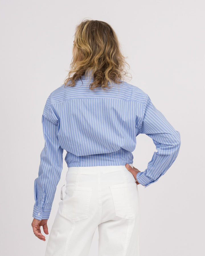 Charlie Striped Top - Blue