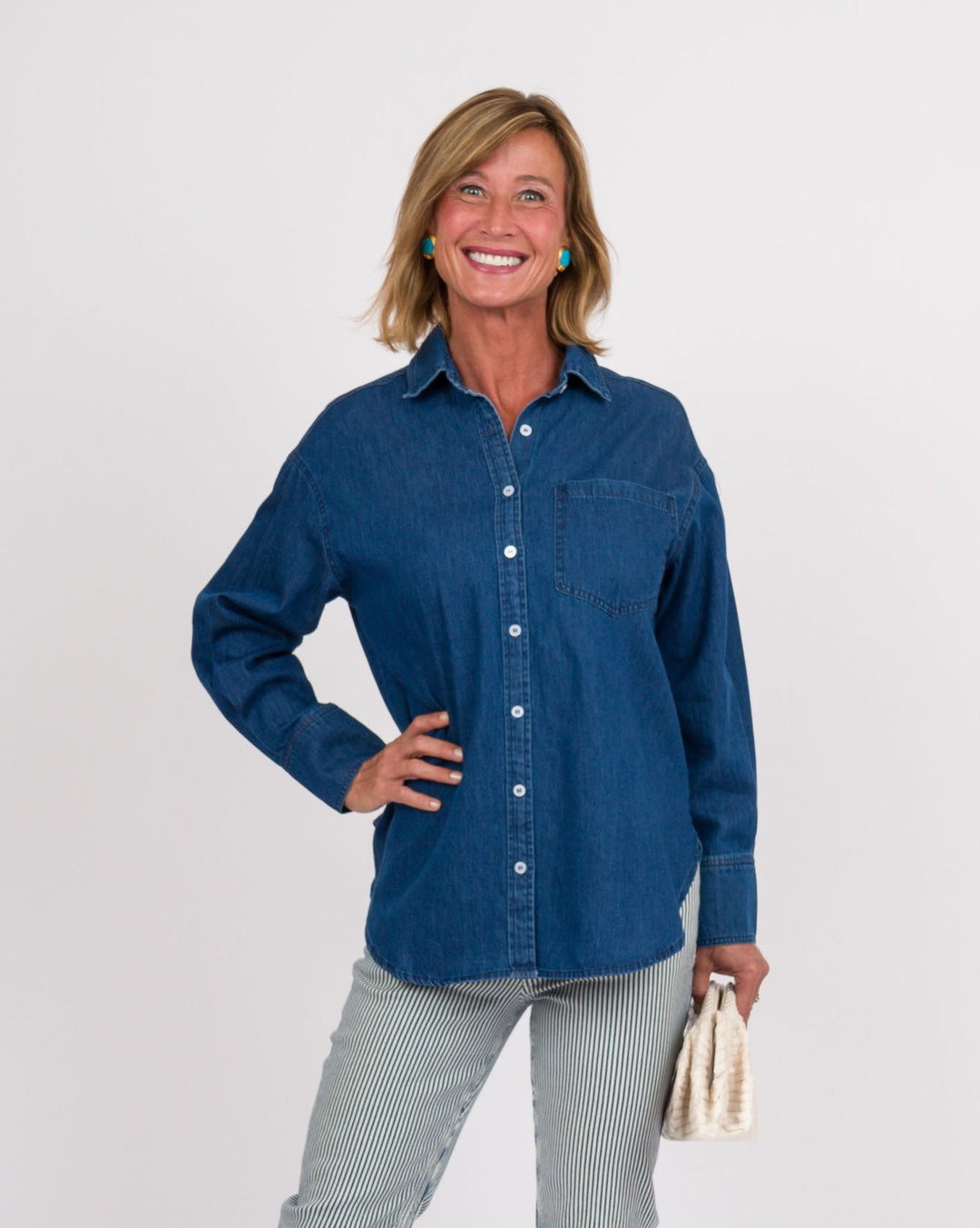 Denim Shirt Dark Wash