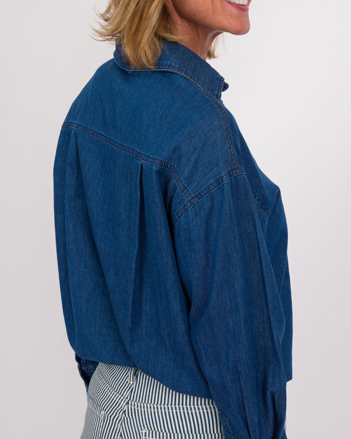 Denim Shirt Dark Wash