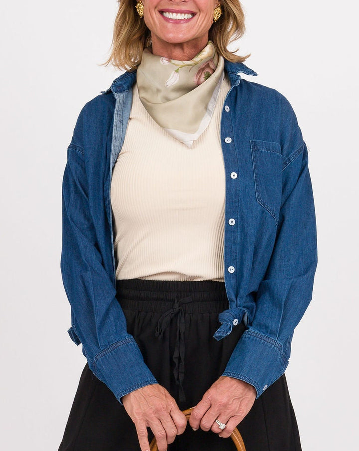 Multi Print Bandana Scarf