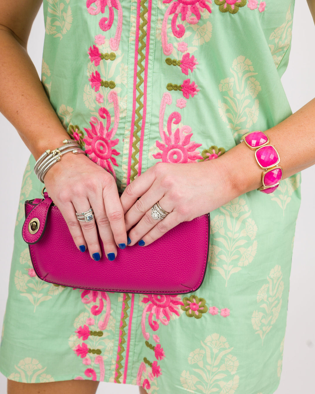 Elina Flutter Sleeve Dress
