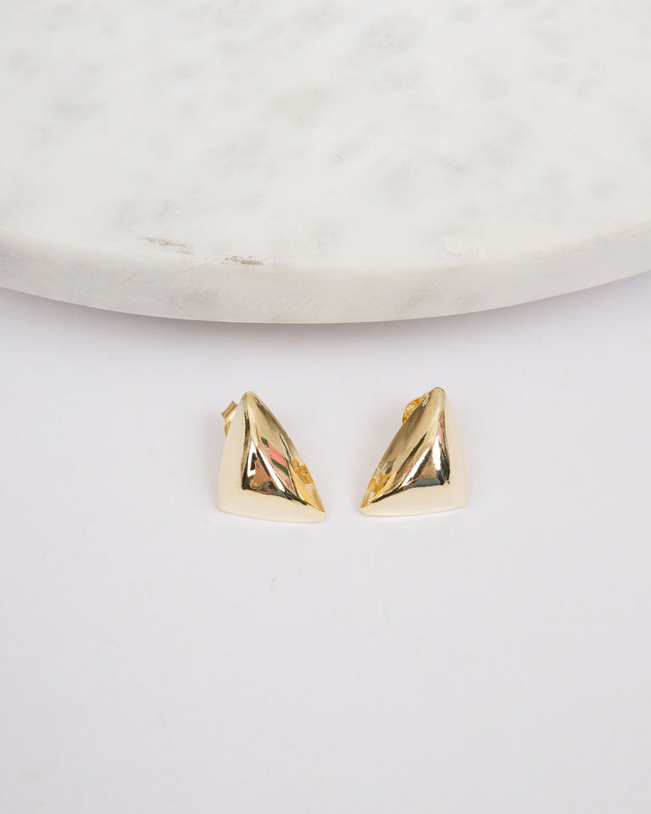 Sheila Fajl Small Golden Angles Studs