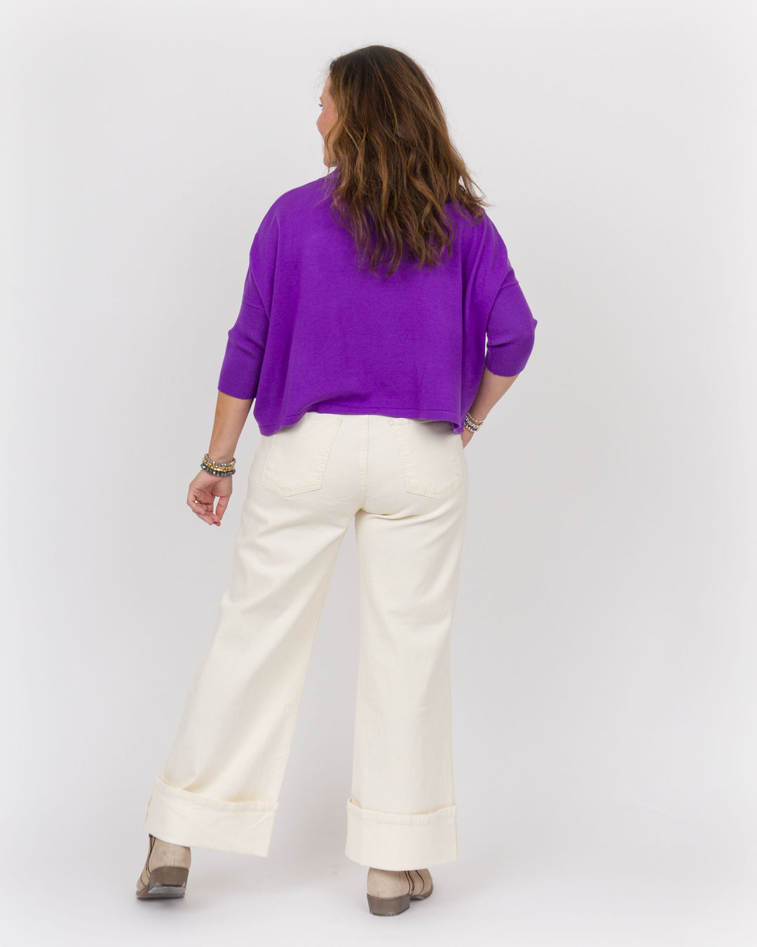 Kerisma Aja Ortho Sweater - Purple Heart