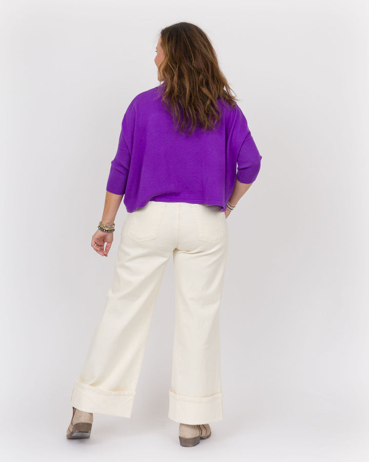 Kerisma Aja Ortho Sweater - Purple Heart