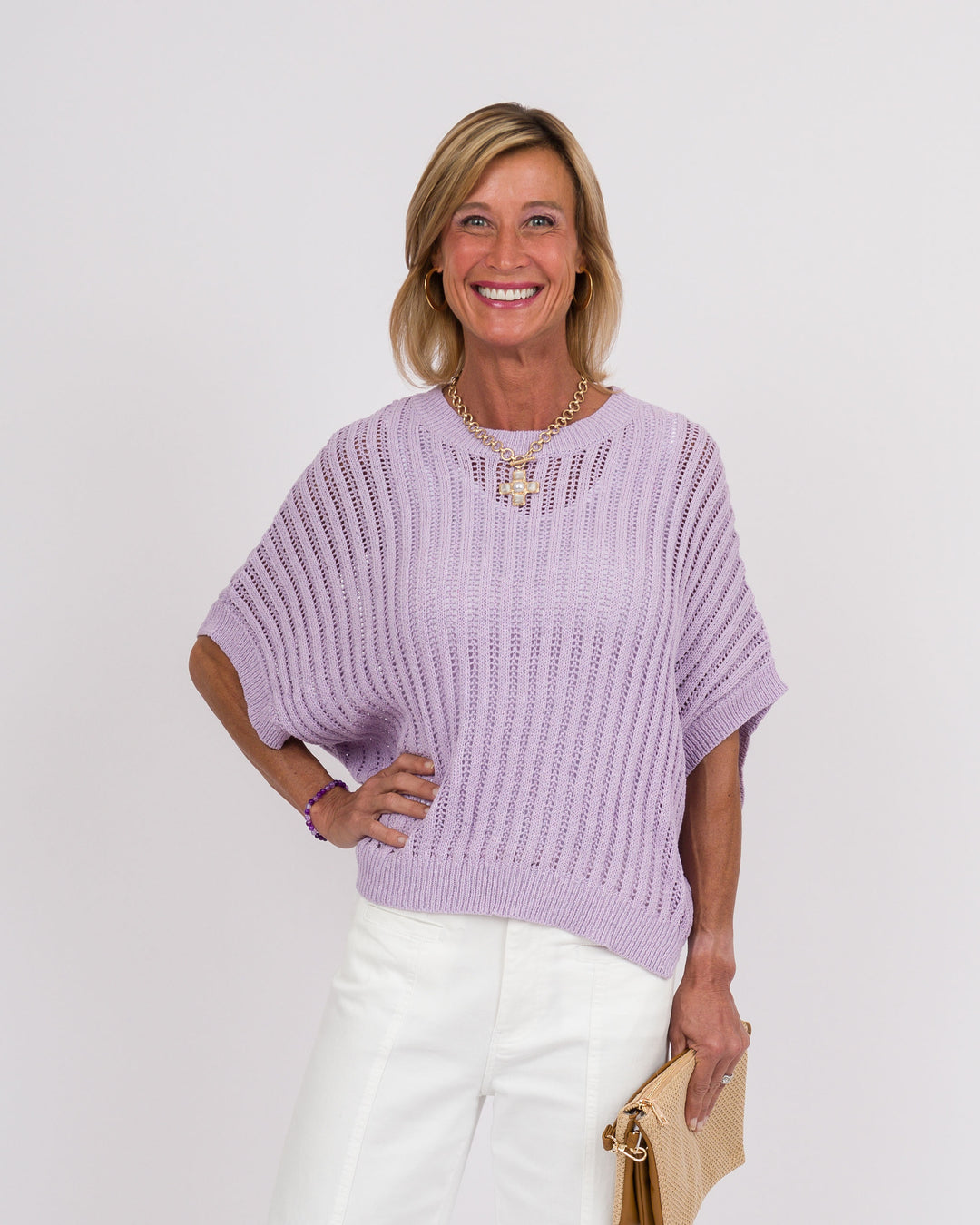 Rita Sweater -  Lavender