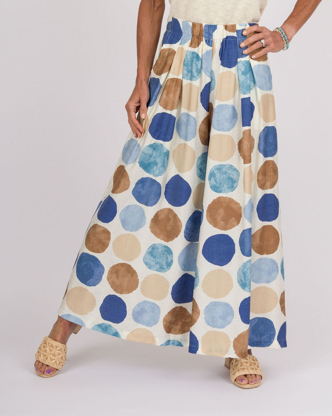 Sabrina Pants - Blue Mix