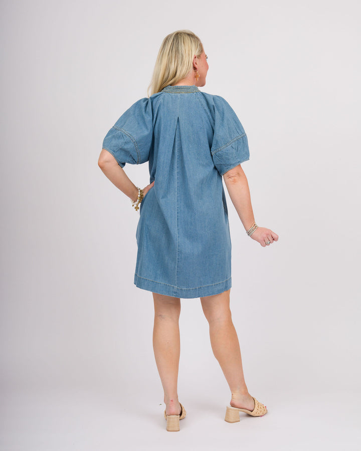 Harmony Denim Mini Dress