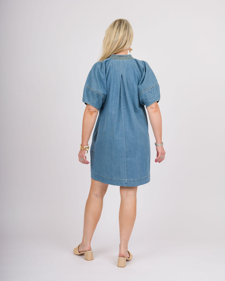 Harmony Denim Mini Dress