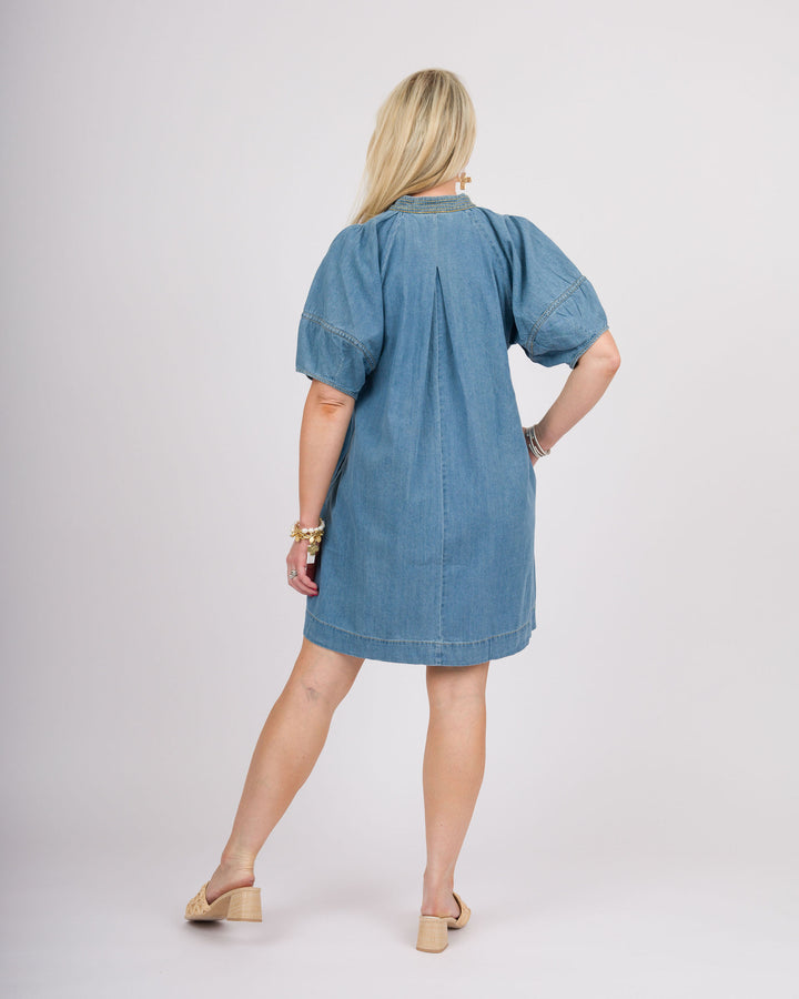 Harmony Denim Mini Dress