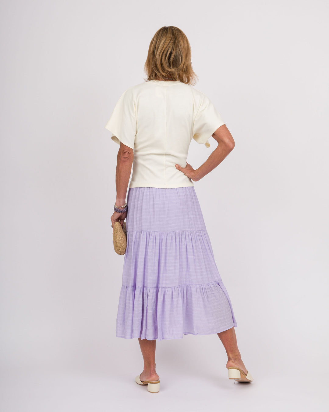 Lavender Days Maxi Skirt