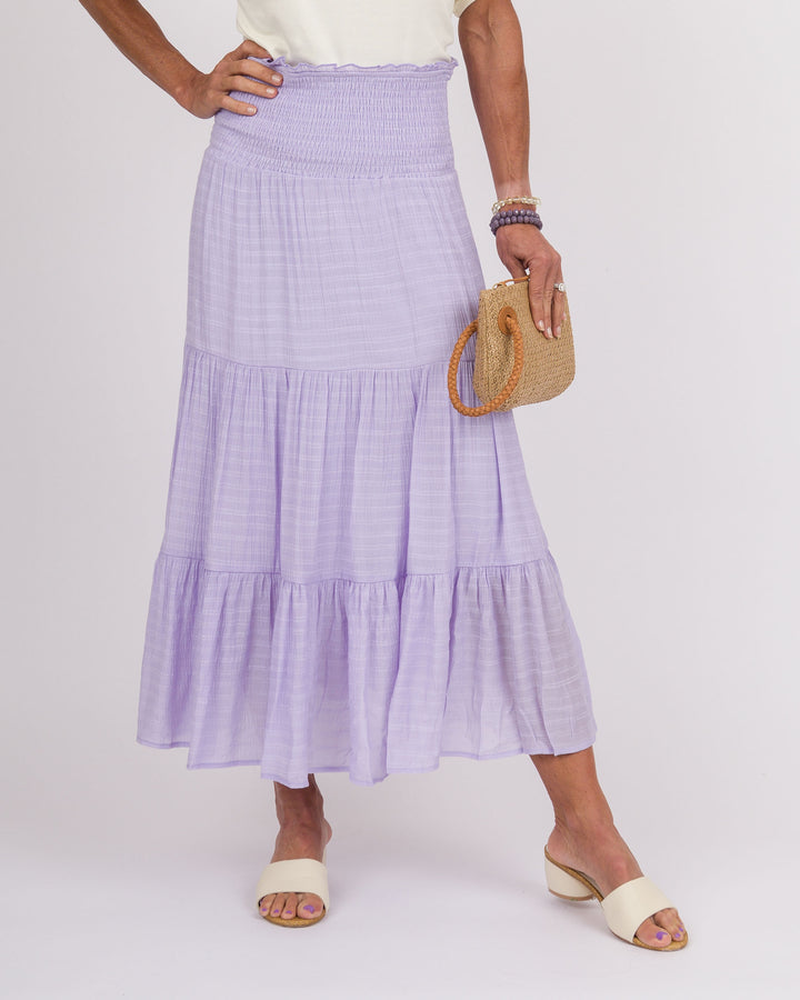 Lavender Days Maxi Skirt