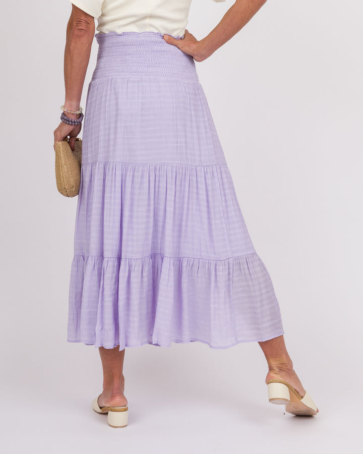 Lavender Days Maxi Skirt