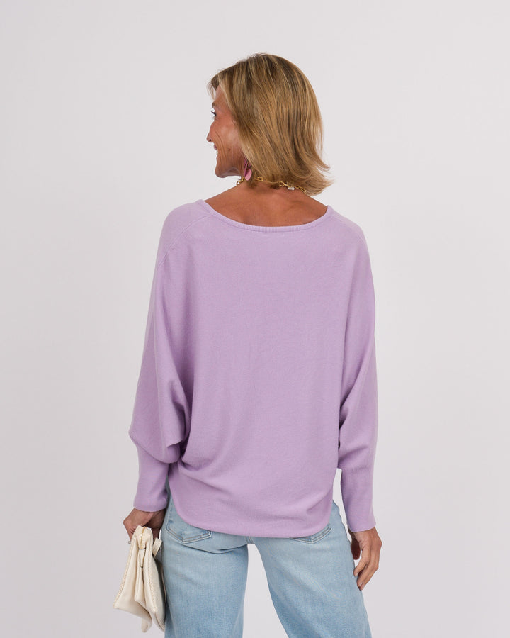 Kerisma RYU Thin V-Neck Top - Lavender