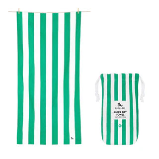 Dock &amp; Bay Towel XL - Green