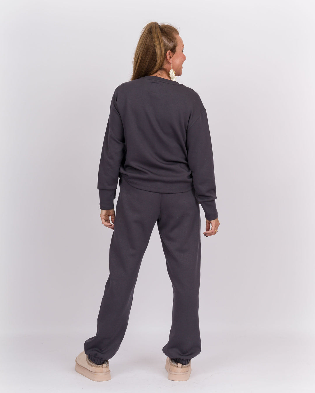 Ruched Top & Jogger Set Forged