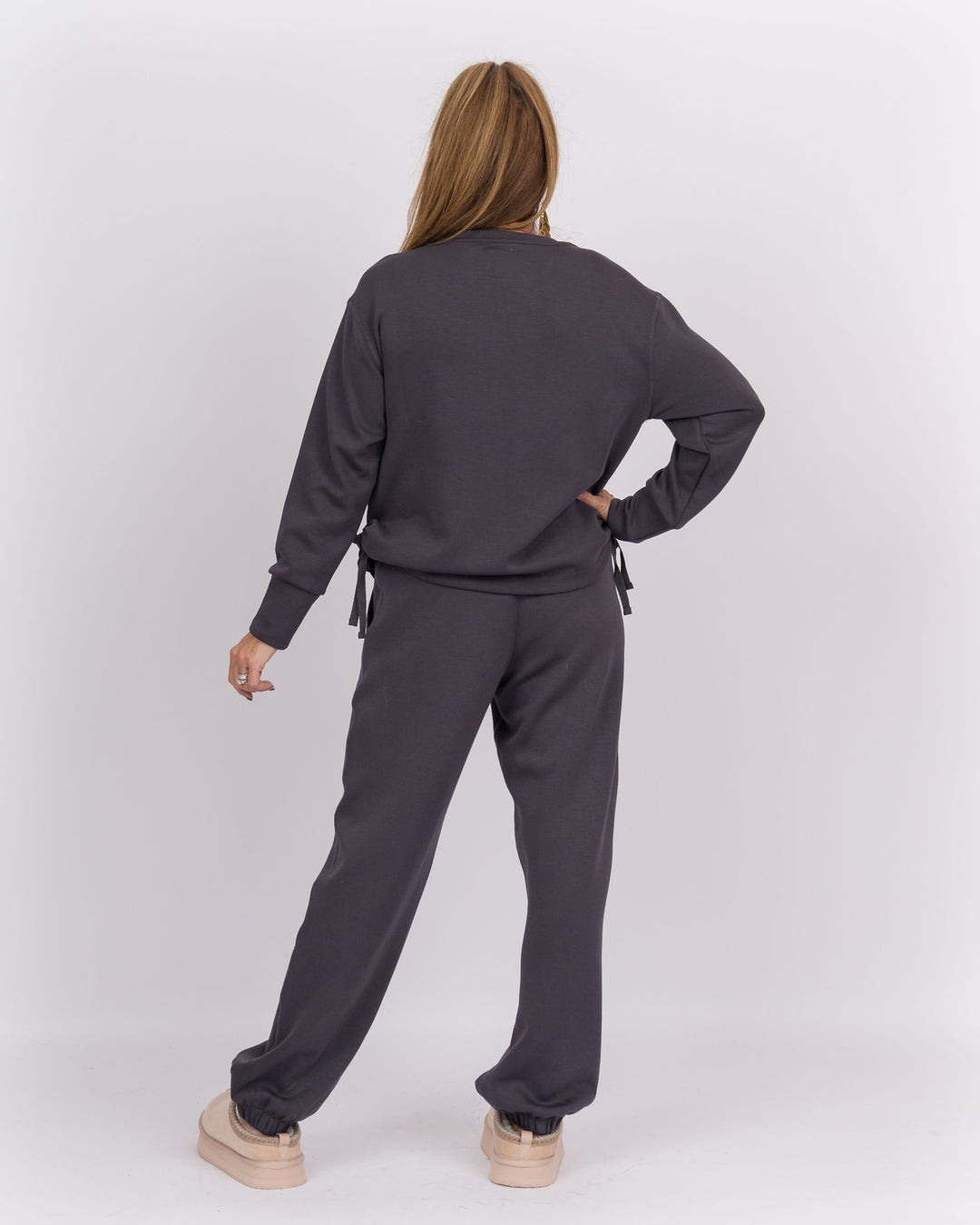 Ruched Top & Jogger Set Forged